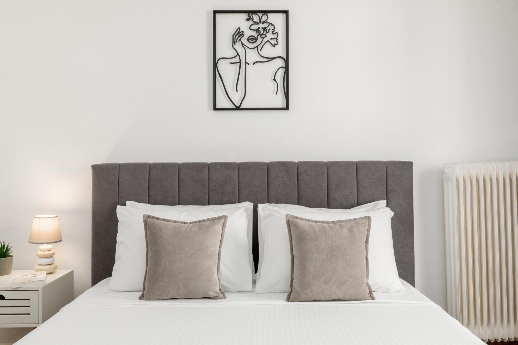 53 Central Luxury Apartment Kalamaria Tesalonika Bagian luar foto