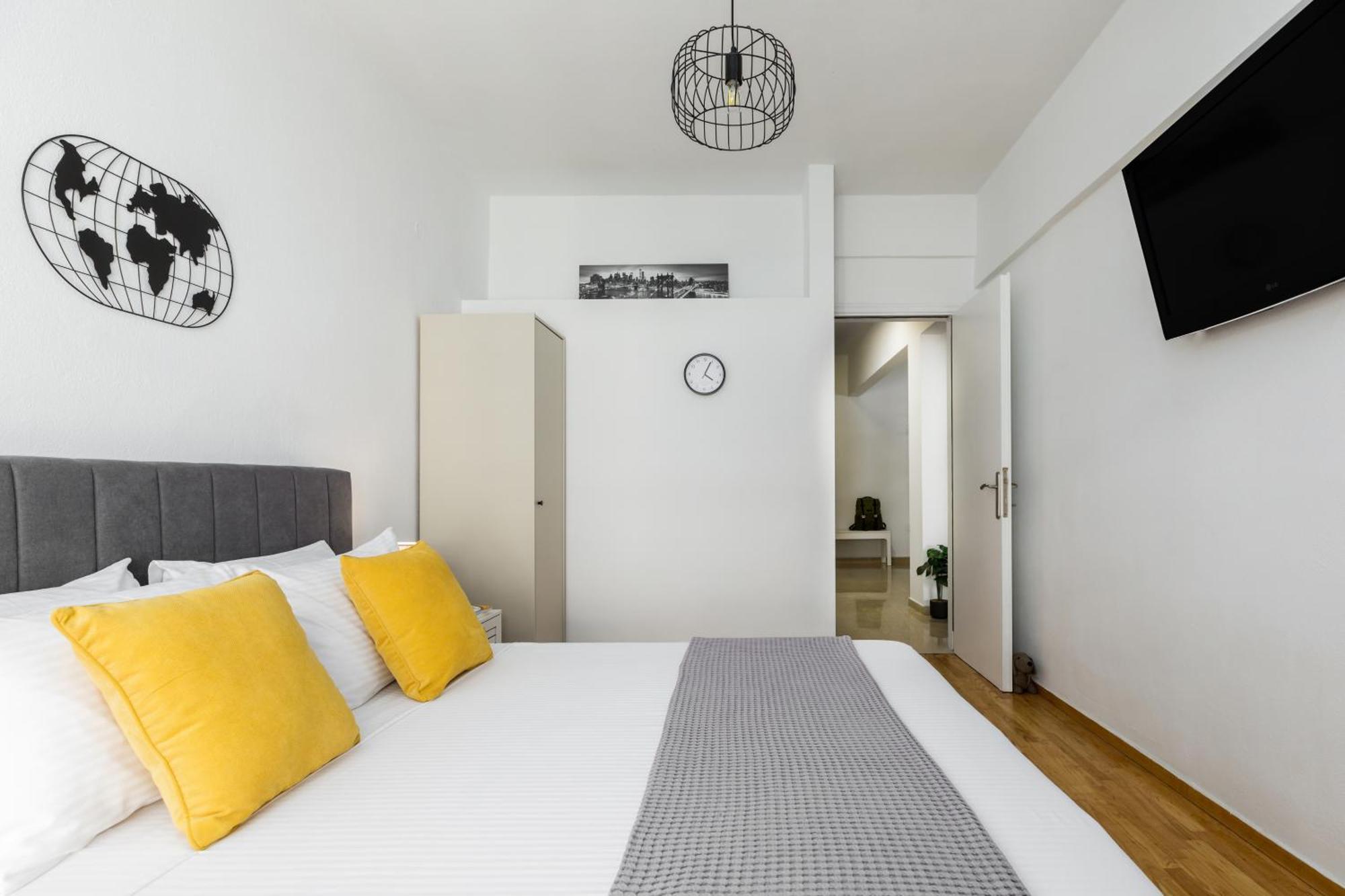 53 Central Luxury Apartment Kalamaria Tesalonika Bagian luar foto
