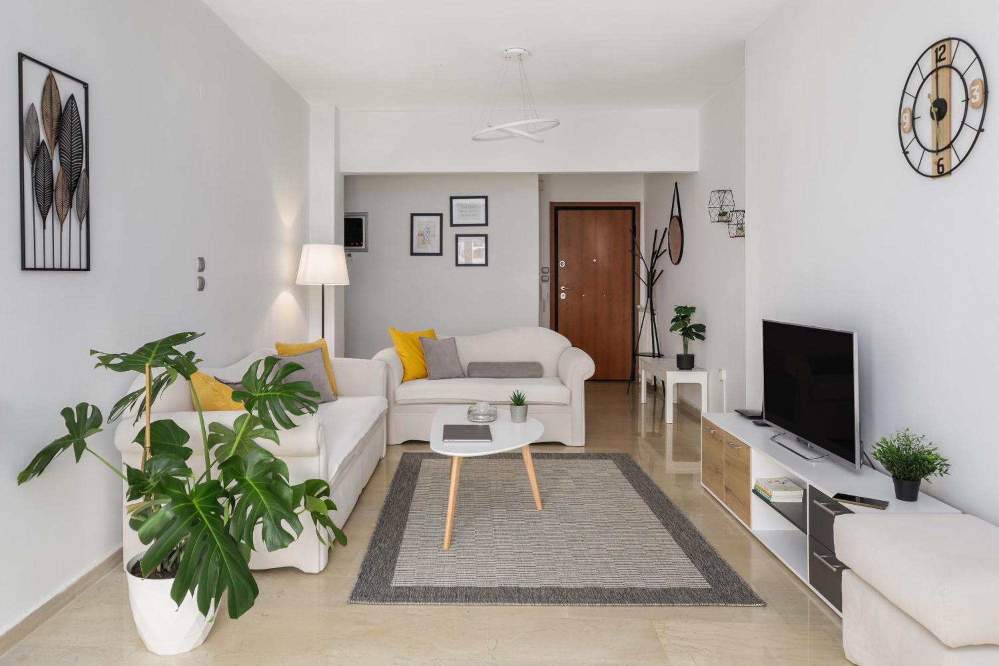53 Central Luxury Apartment Kalamaria Tesalonika Bagian luar foto